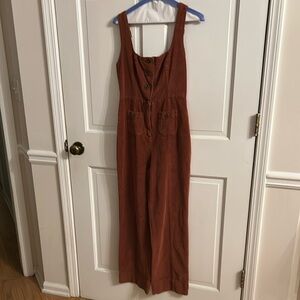 Urban Outfitters Brown Jumpsuit